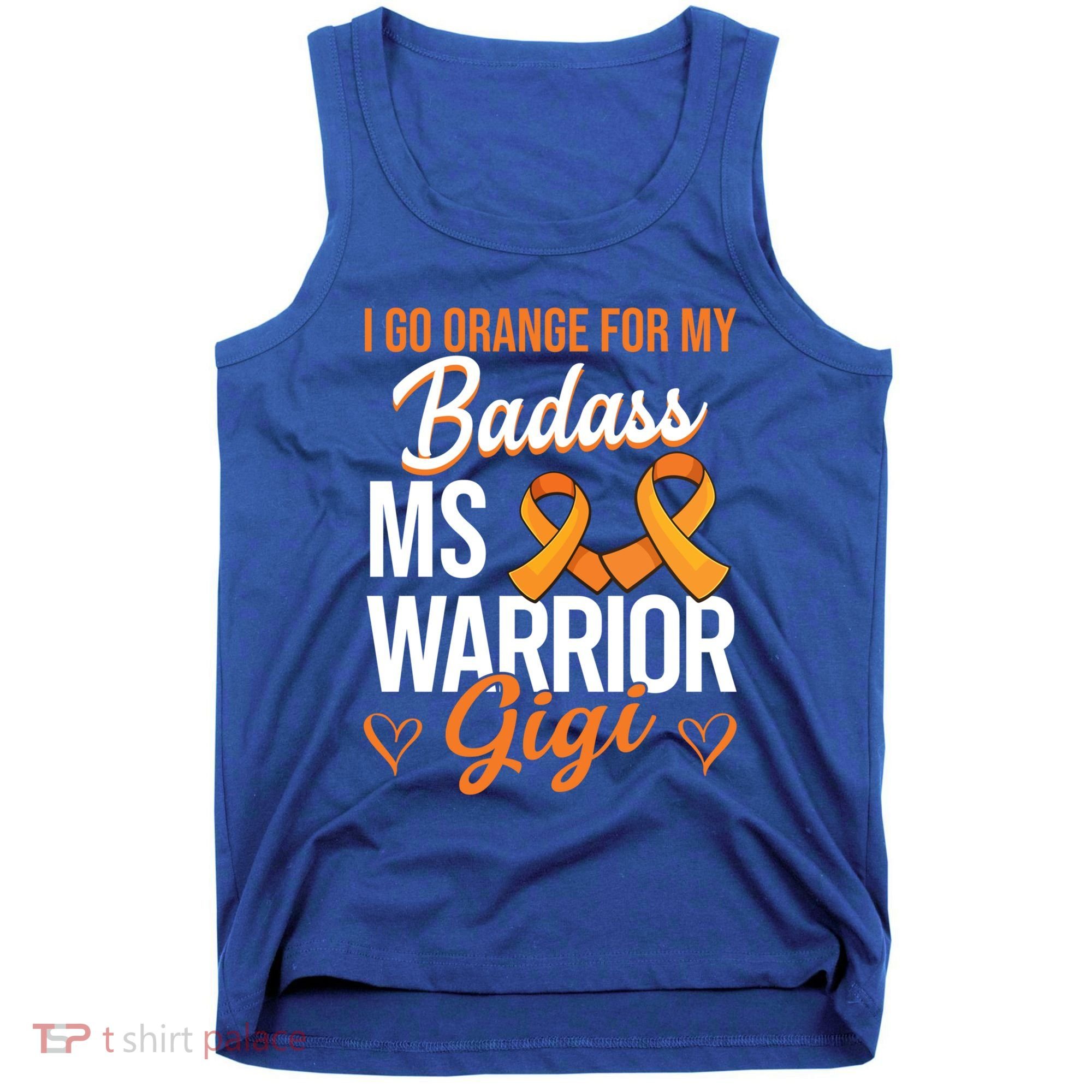 Badass Gigi Multiple Sclerosis Ms Warrior Gift Tank Top