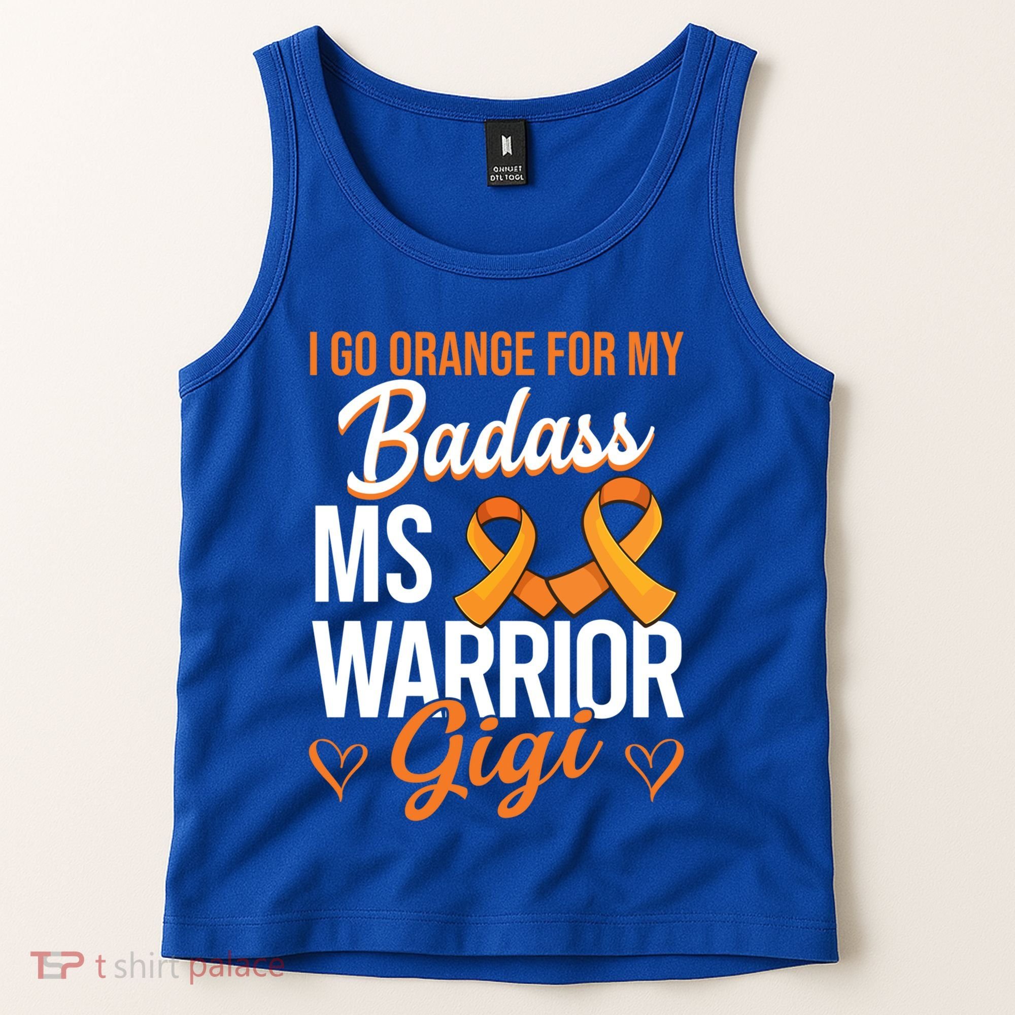 Badass Gigi Multiple Sclerosis Ms Warrior Gift Tank Top
