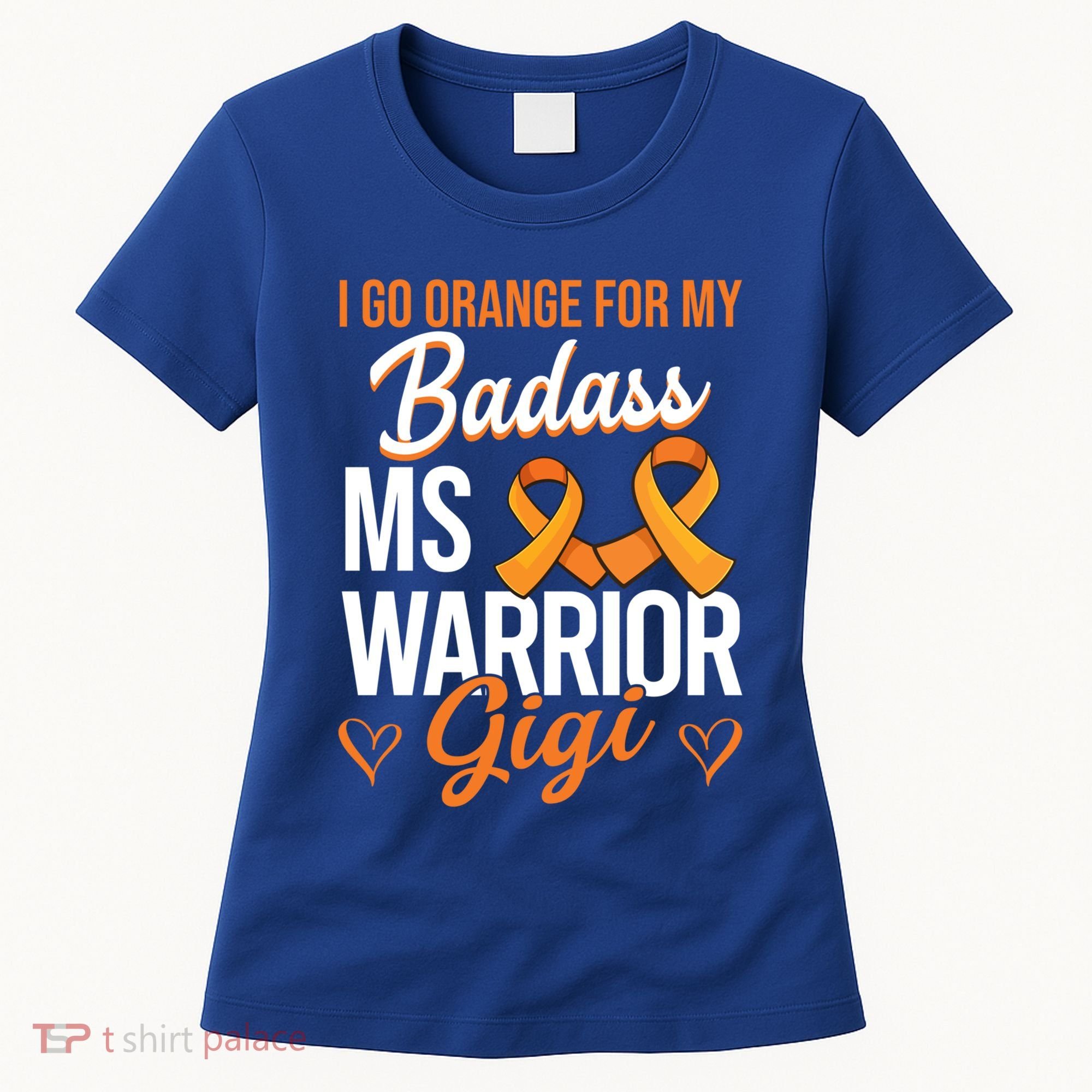 Badass Gigi Multiple Sclerosis Ms Warrior Gift Women's T-Shirt