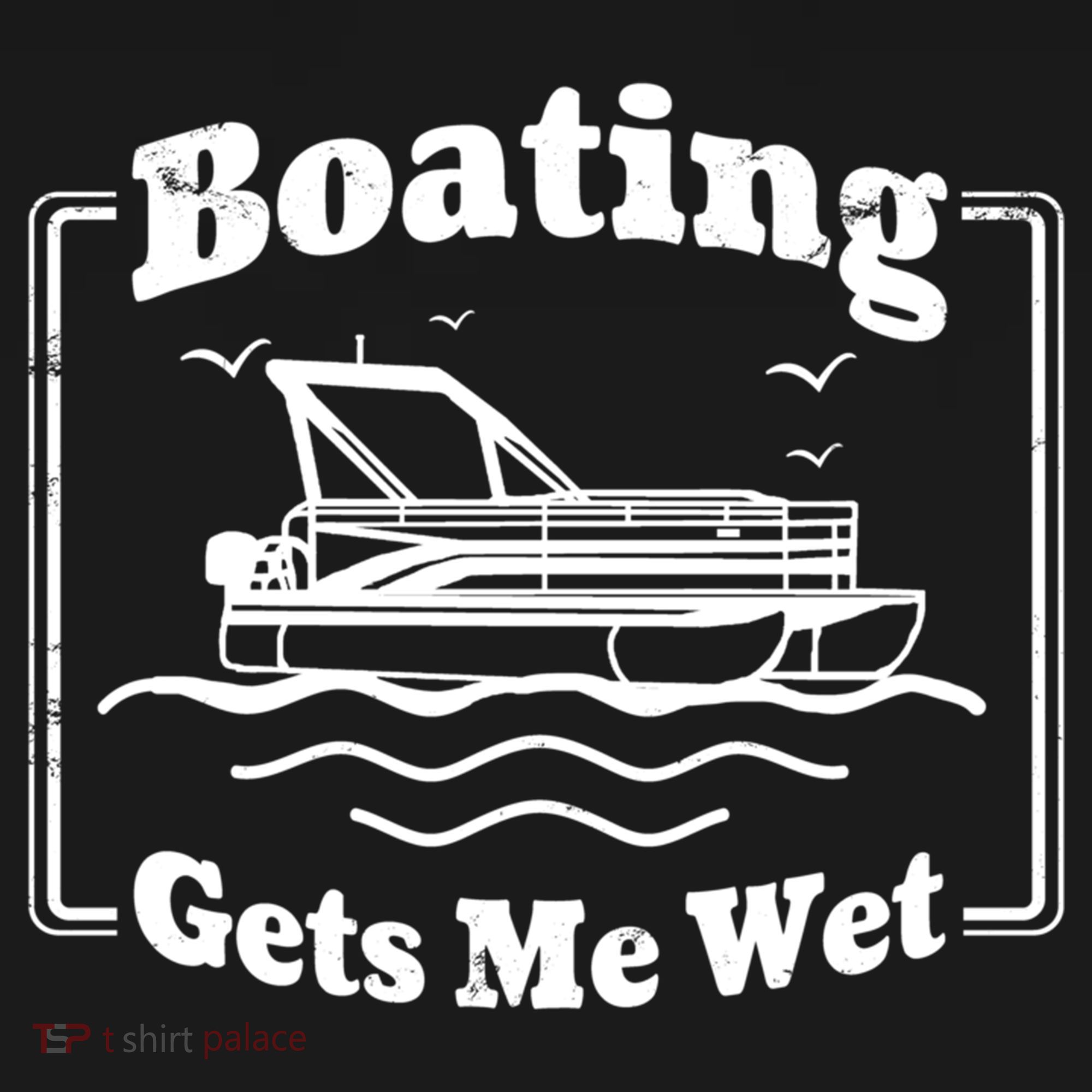 Boating Gets Me Wet Funny Boating Great Gift Ornament