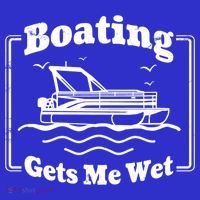 Boating Gets Me Wet Funny Boating Great Gift Baby Bodysuit thumb 2