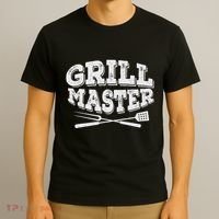 Barbecue Grill Master Grilling Bbq Smoker Party T-Shirt thumb 3