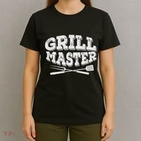 Barbecue Grill Master Grilling Bbq Smoker Party T-Shirt thumb 4