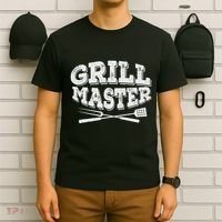 Barbecue Grill Master Grilling Bbq Smoker Party T-Shirt thumb 6