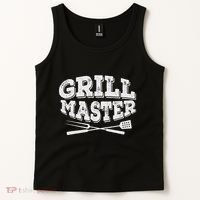 Barbecue Grill Master Grilling Bbq Smoker Party Tank Top thumb 2