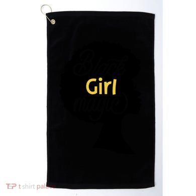 Black Girl Magic Golf Towel