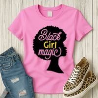 Black Girl Magic Women's T-Shirt thumb 3