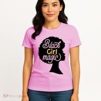 Black Girl Magic Women's T-Shirt thumb 4