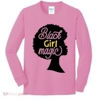 Black Girl Magic Kids Long Sleeve Shirt thumb 0