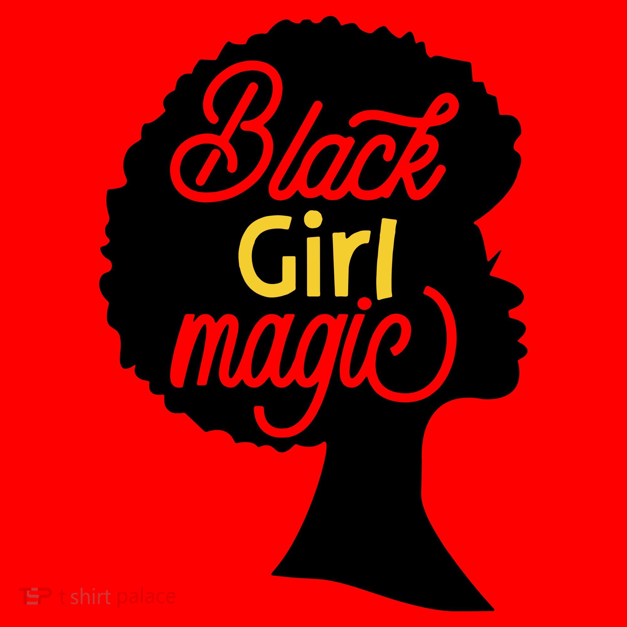 Black Girl Magic Santa Hat