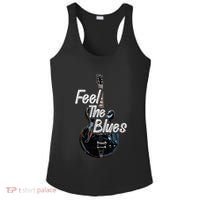 Blues Guitar Musicians Blues Music Ladies PosiCharge Competitor Racerback Tank thumb 0