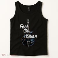 Blues Guitar Musicians Blues Music Tank Top thumb 2