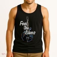 Blues Guitar Musicians Blues Music Tank Top thumb 3