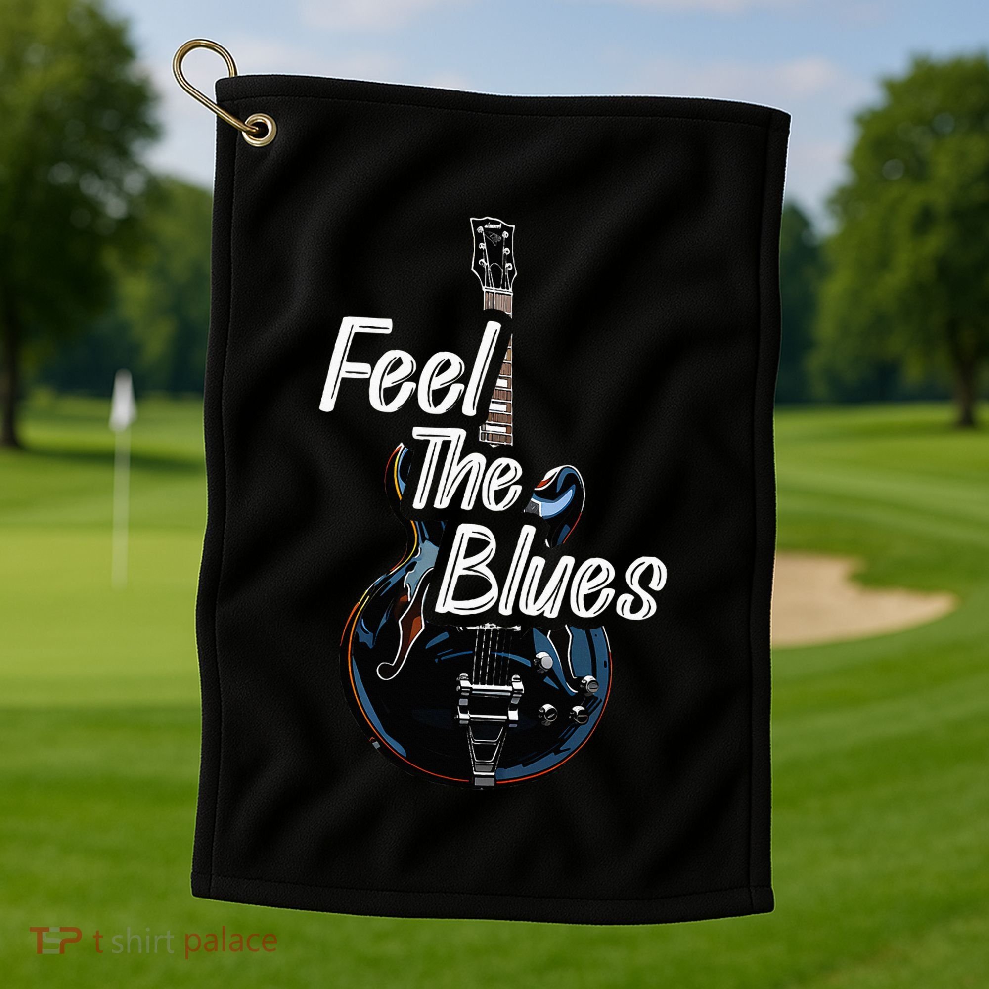 Blues Guitar Musicians Blues Music Golf Towel