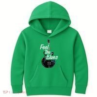 Blues Guitar Musicians Blues Music Kids Hoodie thumb 0