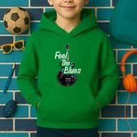 Blues Guitar Musicians Blues Music Kids Hoodie thumb 2