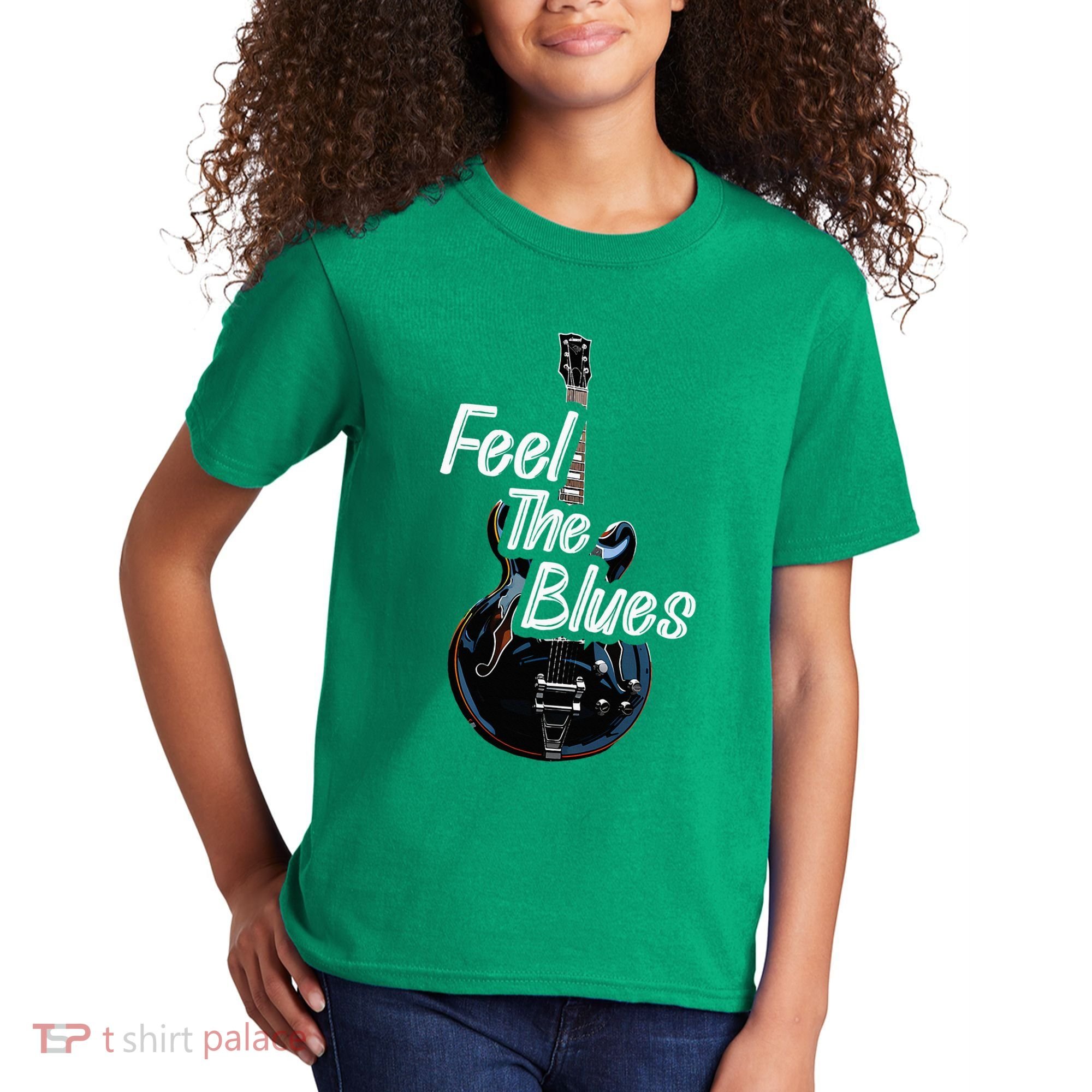 Blues Guitar Musicians Blues Music Kids T-Shirt