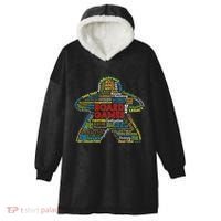 Board Game Mechanics Hooded Wearable Blanket thumb 0