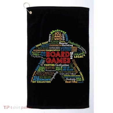 Board Game Mechanics Golf Towel