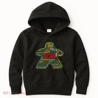 Board Game Mechanics Kids Hoodie thumb 0