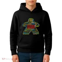 Board Game Mechanics Kids Hoodie thumb 4