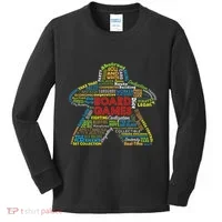 Board Game Mechanics Kids Long Sleeve Shirt thumb 0