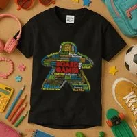 Board Game Mechanics Kids T-Shirt thumb 3