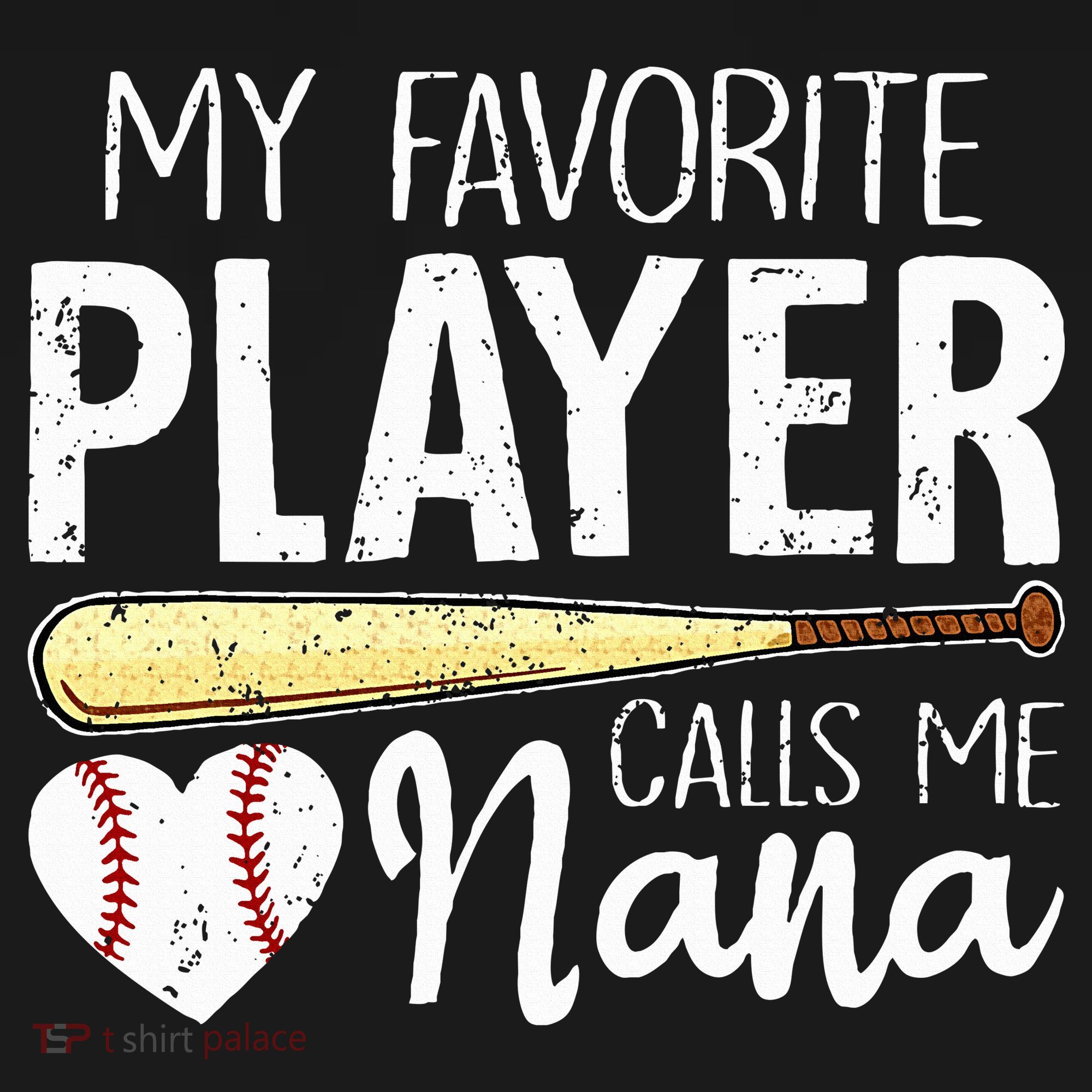 Baseball Grandma My Favorite Player Calls Me Nana Baseball Polo