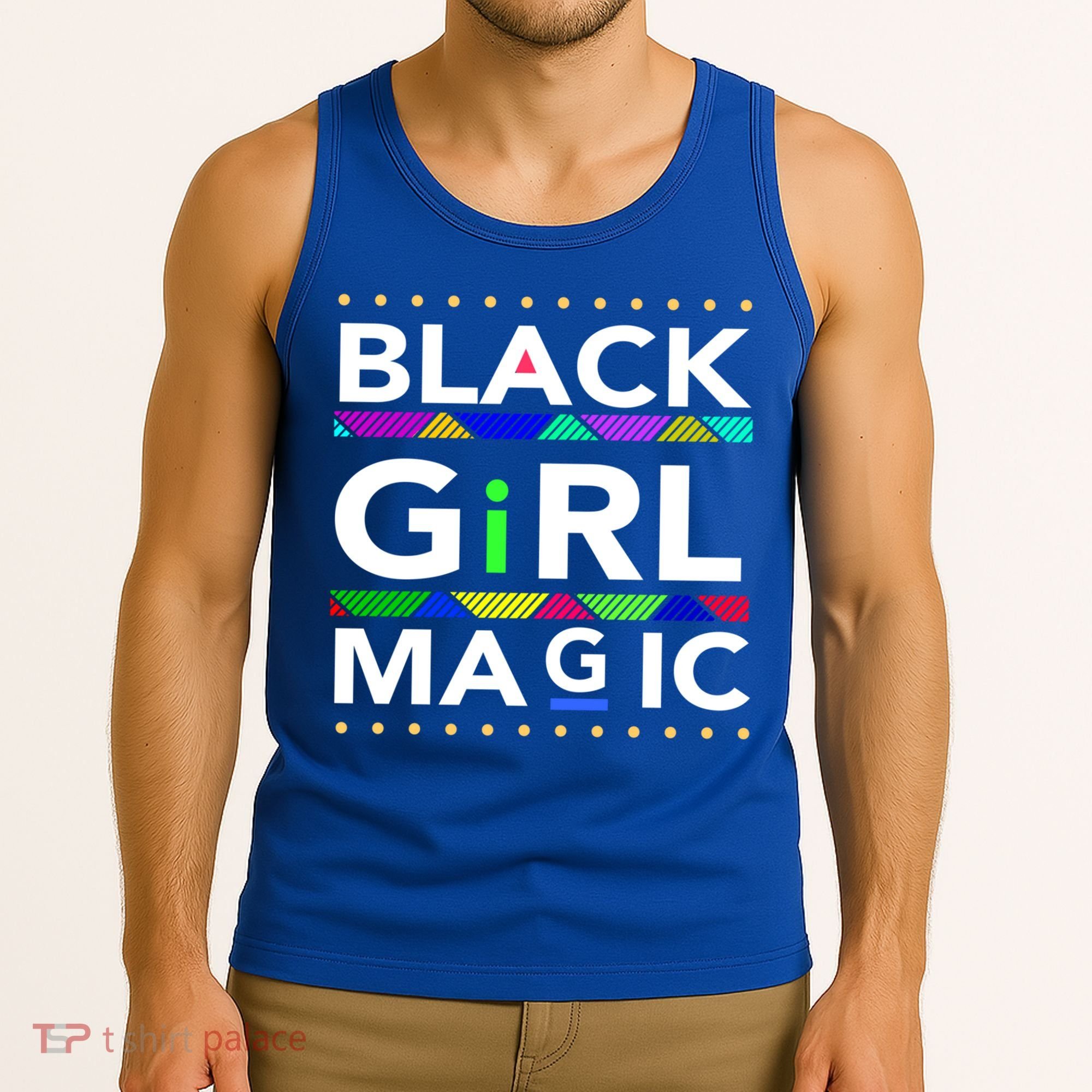 Black Girl Magic Melanin Black Queen Meaningful Gift Tank Top