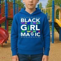 Black Girl Magic Melanin Black Queen Meaningful Gift Kids Hoodie thumb 2