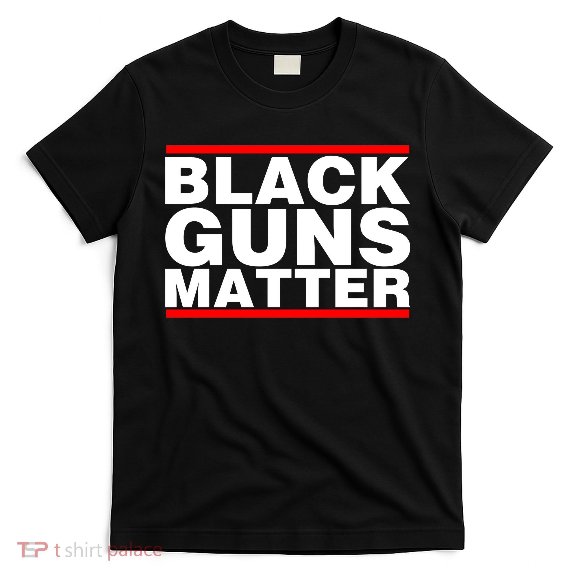 Black Guns Matter Shirt Gift For Gun Owner T-Shirt