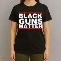 Black Guns Matter Shirt Gift For Gun Owner T-Shirt thumb 4