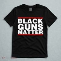 Black Guns Matter Shirt Gift For Gun Owner T-Shirt thumb 5