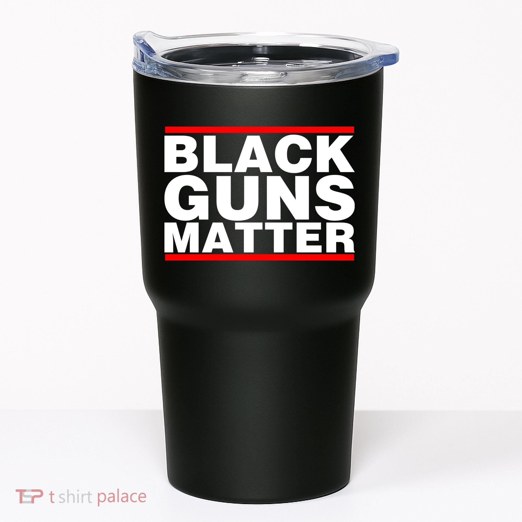 Black Guns Matter Shirt Gift For Gun Owner Tumbler