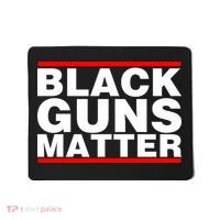 Black Guns Matter Shirt Gift For Gun Owner Mousepad thumb 0