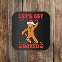Baked Gingerbread Man Inappropriate Christmas Coaster thumb 0