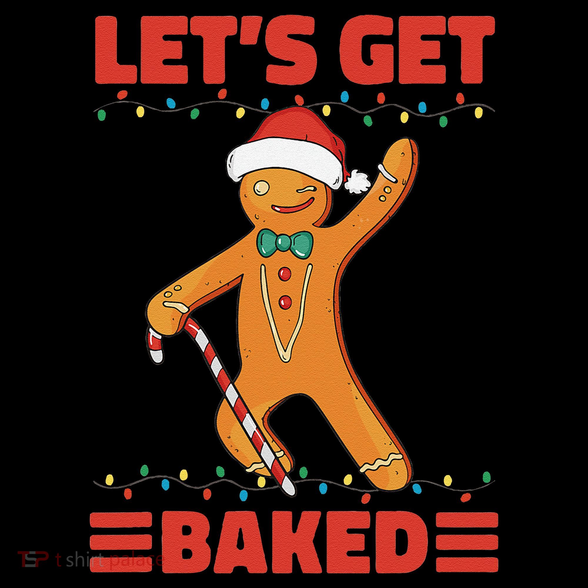 Baked Gingerbread Man Inappropriate Christmas Women's Hoodie