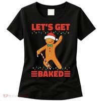 Baked Gingerbread Man Inappropriate Christmas Women's T-Shirt thumb 0