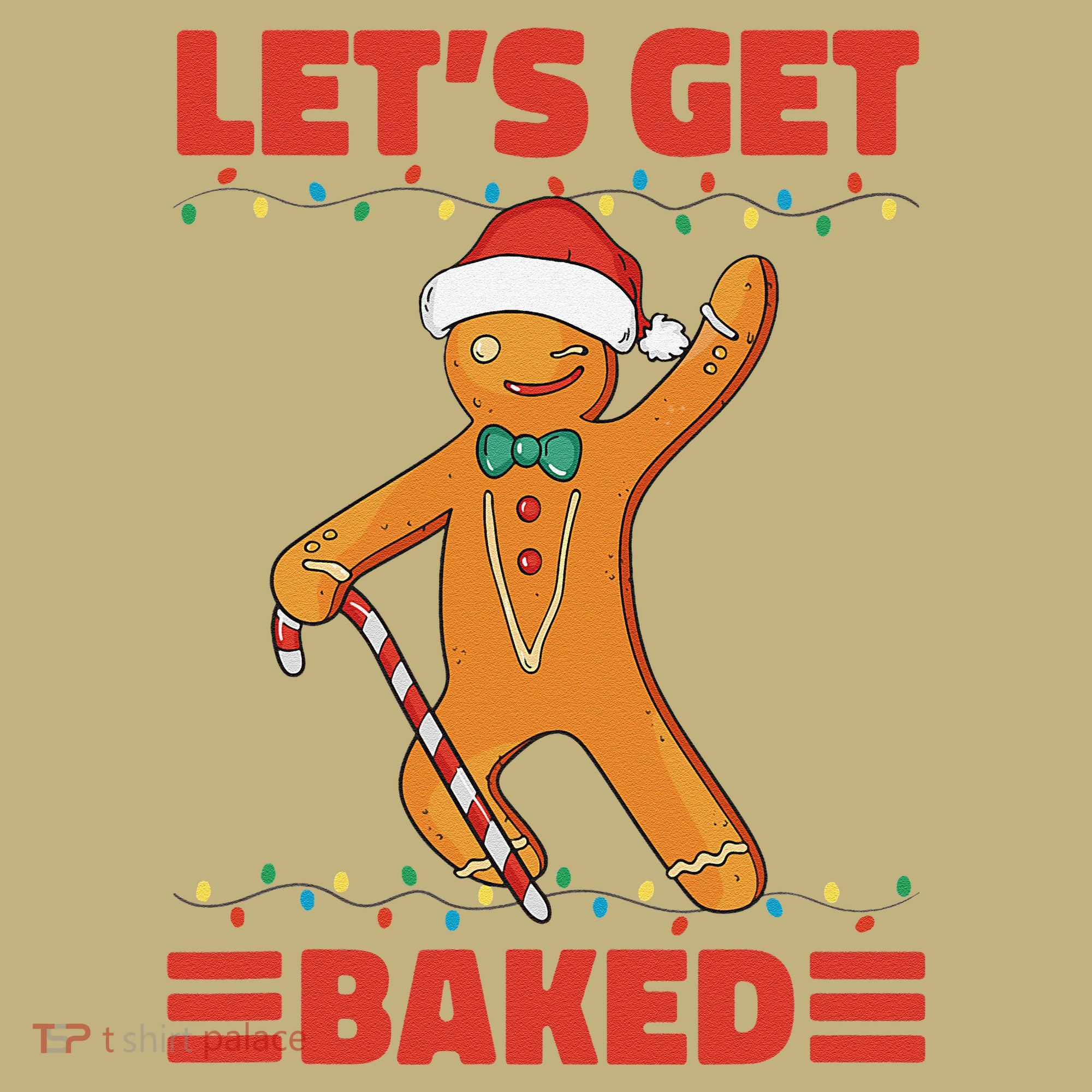 Baked Gingerbread Man Inappropriate Christmas Hoodie
