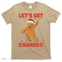 Baked Gingerbread Man Inappropriate Christmas T-Shirt thumb 0