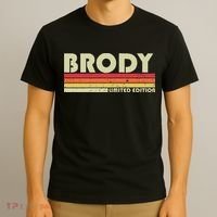 Brody Gift Name Personalized Funny Retro Vintage Birthday T-Shirt thumb 3
