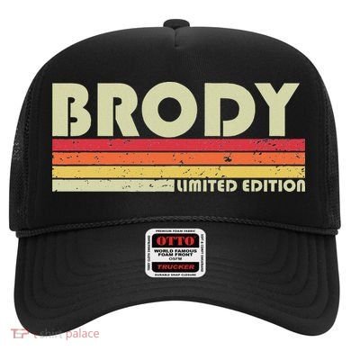 Brody Gift Name Personalized Funny Retro Vintage Birthday Hat