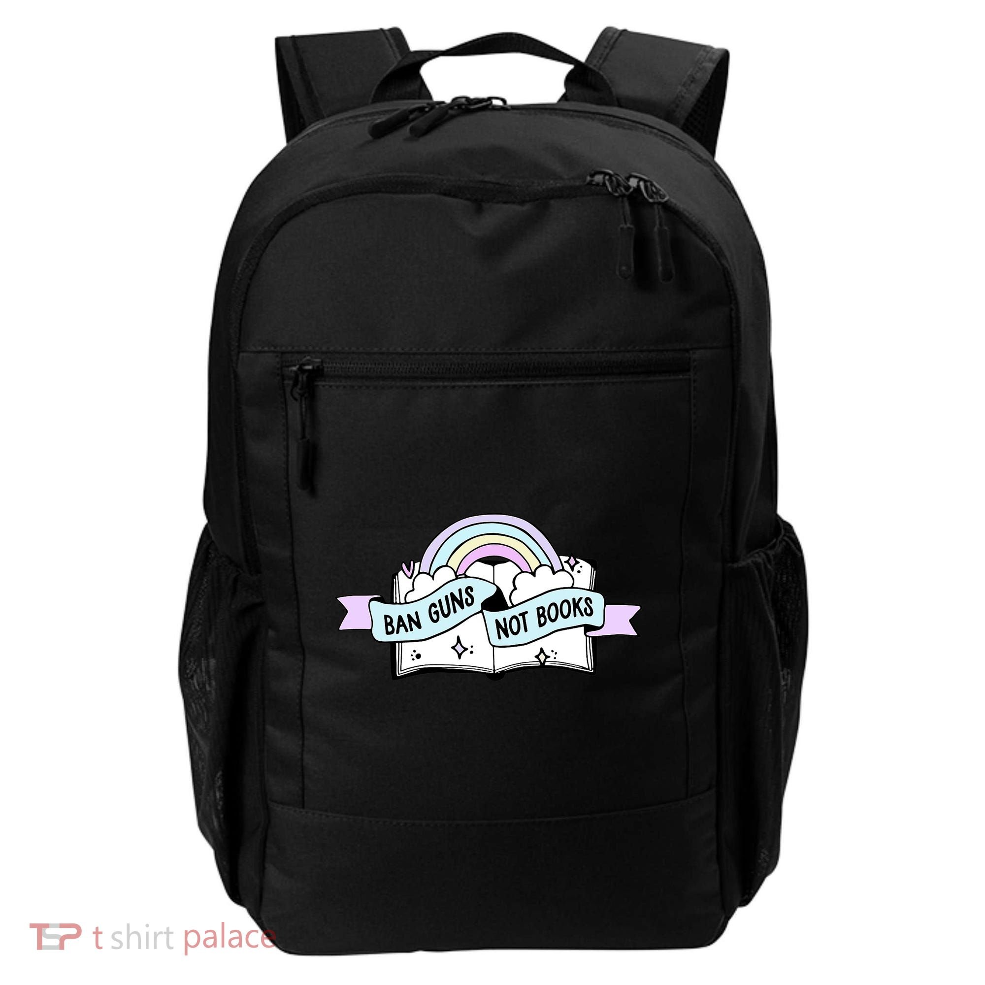Ban Guns Not Books Protect Our Kids End Gun Violence Enough Backpack