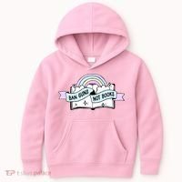 Ban Guns Not Books Protect Our Kids End Gun Violence Enough Kids Hoodie thumb 0