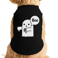 Boo Ghost Of Disapproval Doggie Tank thumb 0