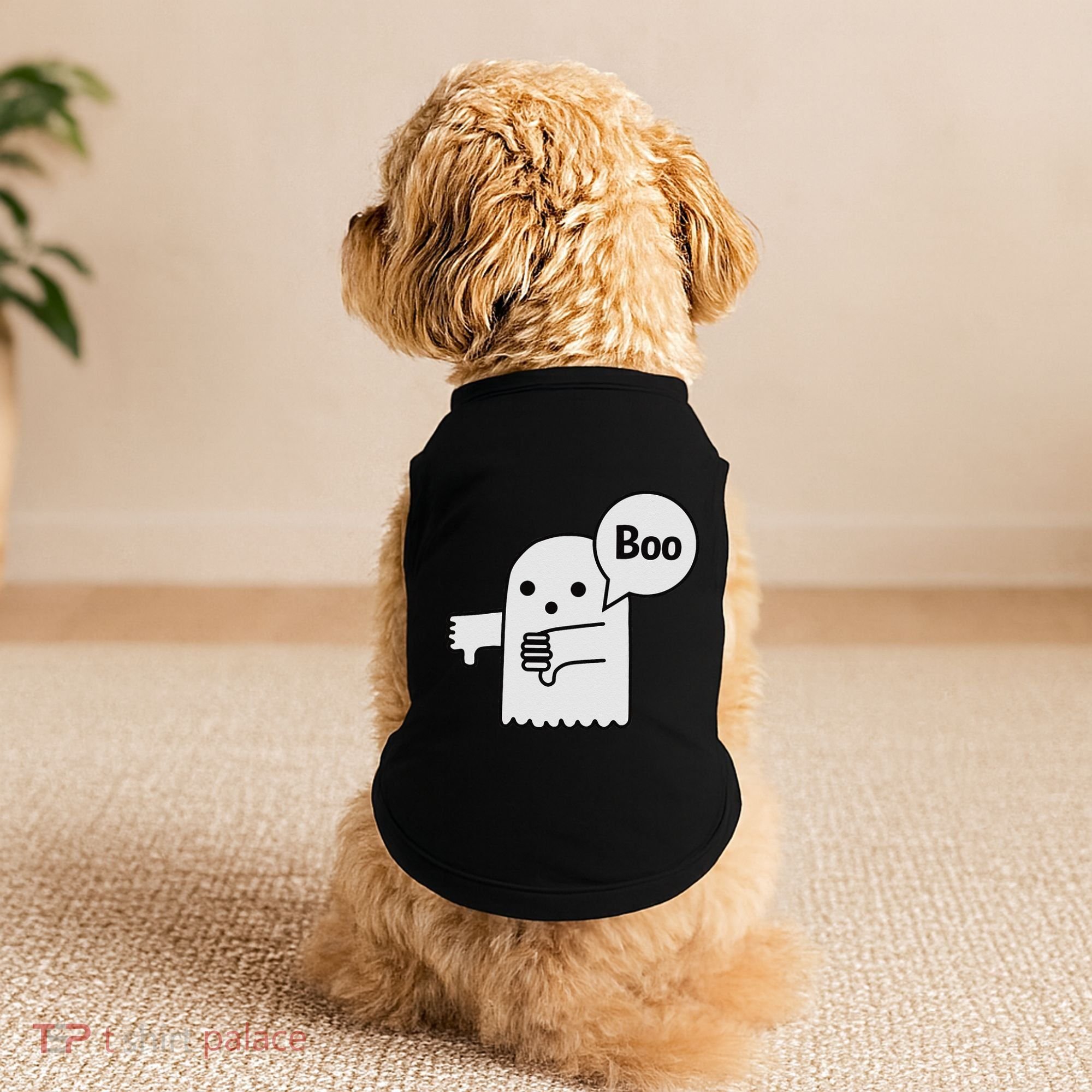 Boo Ghost Of Disapproval Doggie Tank