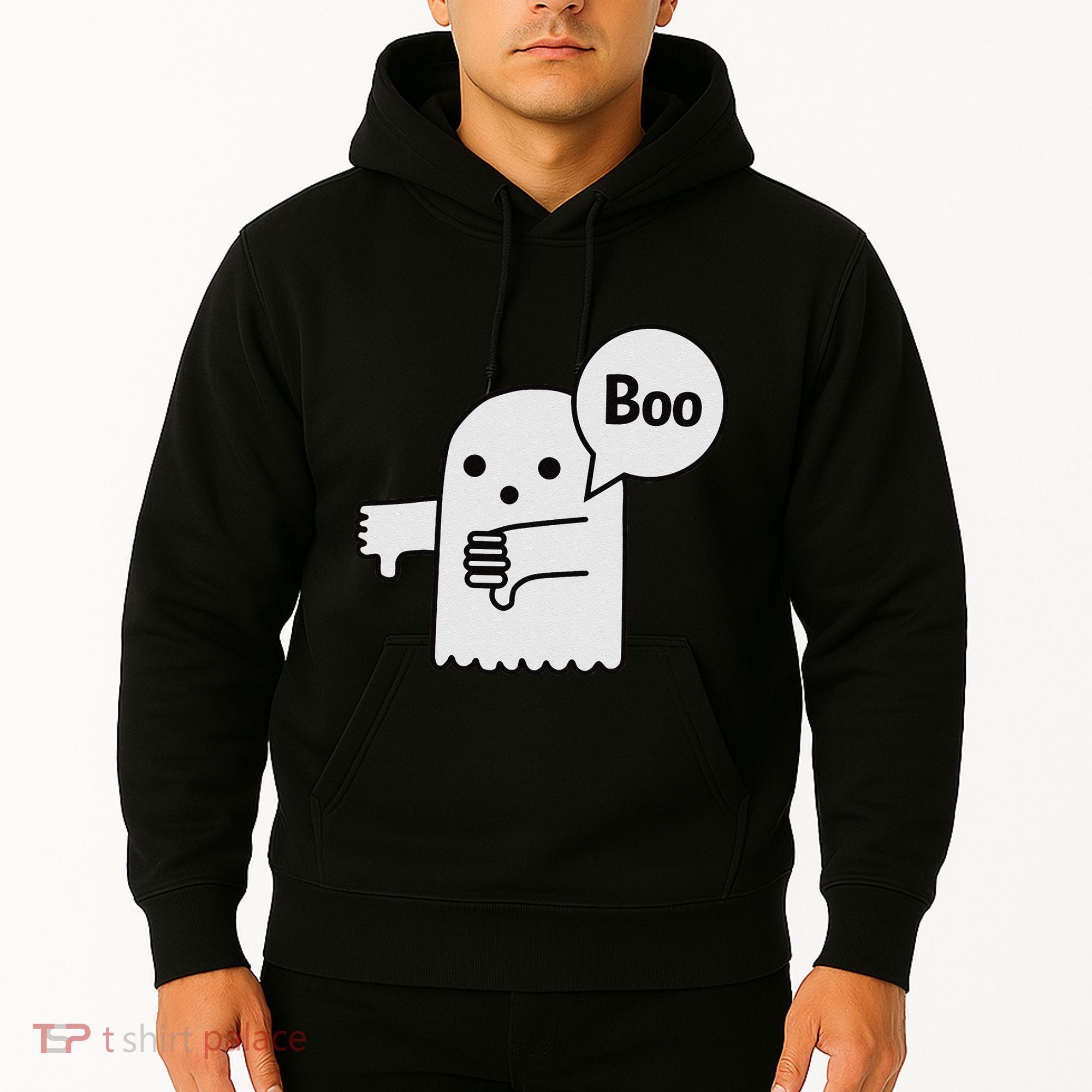 Boo Ghost Of Disapproval Hoodie