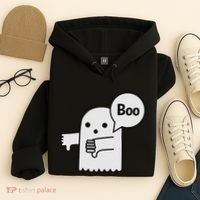 Boo Ghost Of Disapproval Hoodie thumb 4