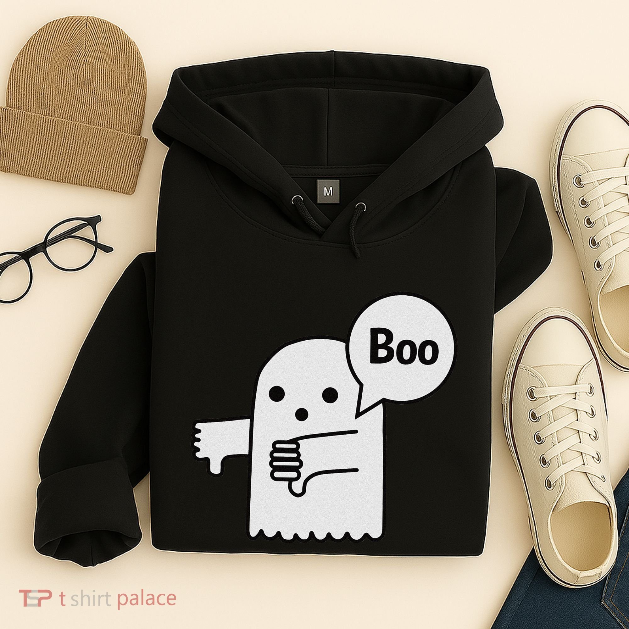 Boo Ghost Of Disapproval Hoodie