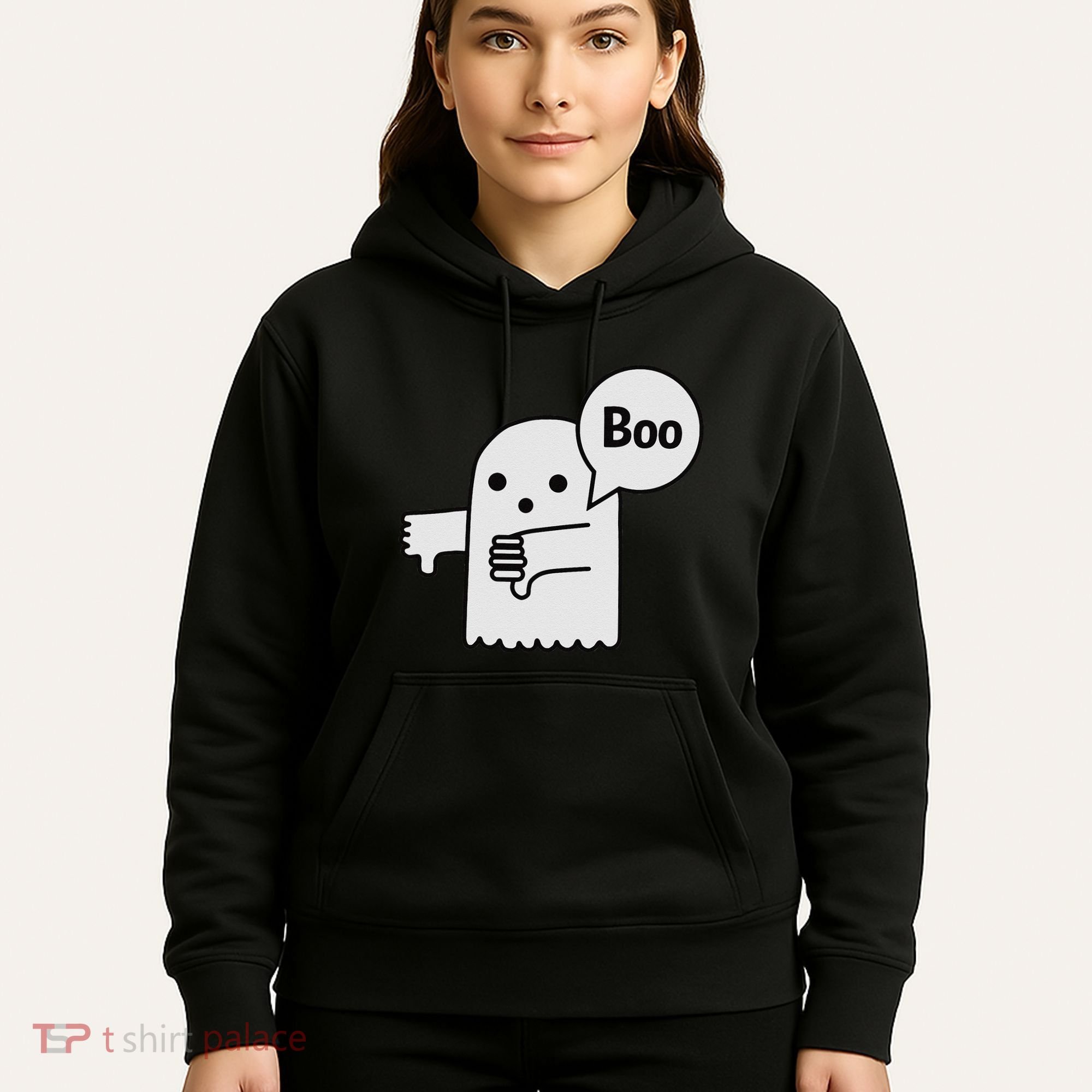 Boo Ghost Of Disapproval Hoodie